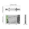 Orico Külső ház 2,5" - 2159U3-CR (SATA, USB-A 3.0 7-9,5mm, Áttetsző)