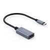 Orico kábel átalakító - CTH-GY /118/ (USB-C to HDMI, 4K/60Hz, szürke)