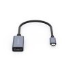 Orico kábel átalakító - CTH-GY /118/ (USB-C to HDMI, 4K/60Hz, szürke)