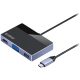 ORICO-7 in 1 USB3.0 type C to USB3.0/HDMI/VGA/PD100W/TF/SD/3.5mm audio adapter