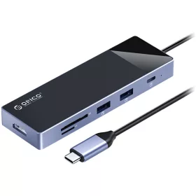   ORICO-9 in 1 USB3.0 type C to USB3.0 x3/USB2.0/USB3.0 type C/HDMI/PD100W/TF(microSD)/SD