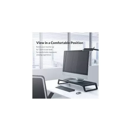 Orico Monitor állvány - HSQ-M1-BK (fa és műanyag, fekete)