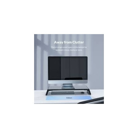 Orico Monitor állvány - HSQ-M1-BK (fa és műanyag, fekete)