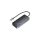 Orico Notebook Dokkoló - OM28PR-G2-BK (Bemenet: USB-C, Kimenet: HDMI/USB-A+C/RJ45/M.2/PD100W, sötétszürke)