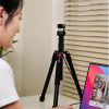 Obsbot Foldable Lightweight kamera tartó tripod állvány fekete 24-144cm