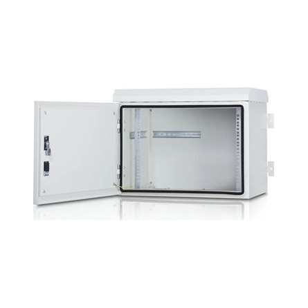 FORMRACK 12U 600x450 IP66 kültéri fali rack szekrény , dupla rétegű