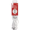 Emos P0221U 1,5m 2xAC/2xUSB/1xType-C fehér elosztó