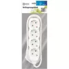 Emos P0421R 4db villásdugó CEE 7/3 (EU) elosztó 1.5m fehér