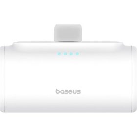   Baseus CHG Baseus Compact 20W gyorstöltő powerbank, 5000mAh, Type-C csatlakozóval, fehér