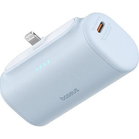Baseus CHG Baseus Compact 20W gyorstöltő powerbank, 5000mAh, iPhone csatlakozóval, kék