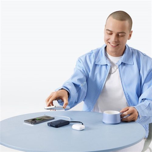 Baseus PicoGo Qi2 Magnetic vezeték nélküli gyorstöltő powerbank 10000 mAh, 27W, fekete