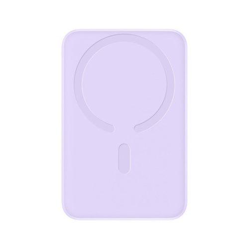 Baseus EnerFill FM11 Magnetic vezeték nélküli gyorstöltő powerbank 10000 mAh, 22.5W, lila + USB Type-C, 30cm kábel