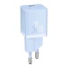 Baseus GaN5 Mini hálózati gyorstöltő 30W, USB Type-C, kék + 100W USB Type-C, 1m kábel