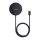 BASEUS SIMPLE MINI4 asztali töltő (15W, wireless, gyorstöltő, MagSafe, kitámasztó, Qi2) FEKETE