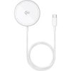 Baseus Simple Mini4 Air Magnetic vezeték nélküli töltő 15W, ezüst