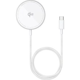  Baseus Simple Mini4 Air Magnetic vezeték nélküli töltő 15W, ezüst