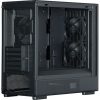 Zalman P10 Namu táp nélküli ablakos MT Mini Tower számítógépház fekete-barna