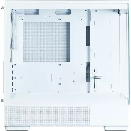 Zalman P10 WHITE táp nélküli ablakos MT Mini Tower számítógépház fehér