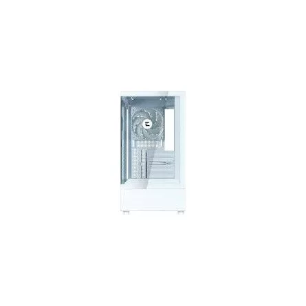 Zalman P10 WHITE táp nélküli ablakos MT Mini Tower számítógépház fehér