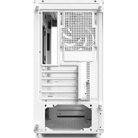Zalman P10 WHITE táp nélküli ablakos MT Mini Tower számítógépház fehér