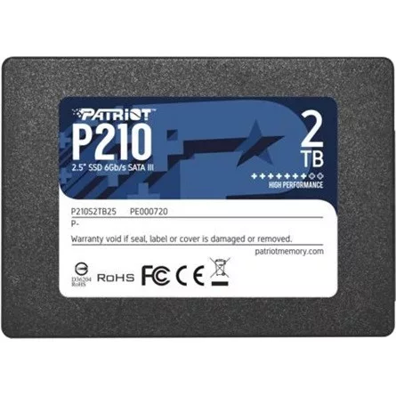 PATRIOT SSD Patriot 2TB P210 2,5" SATA3