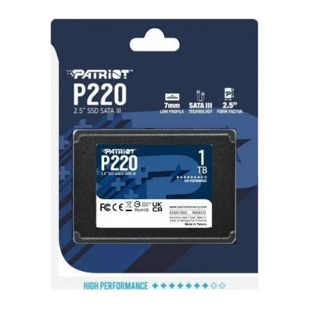 PATRIOT SSD Patriot 1TB P220 2,5" SATA3