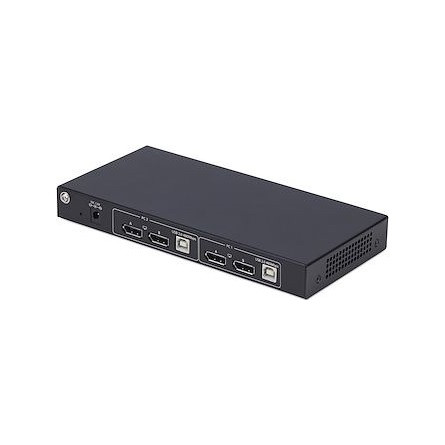 StarTech 2-PORT DISPLAYPORT KVM SWITCH DUAL-VIEW VIDEO MATRIX 4K 60HZ