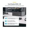 StarTech 2-PORT DISPLAYPORT + HDMI KVM DISPLAYPORT + HDMI 4K 60HZ