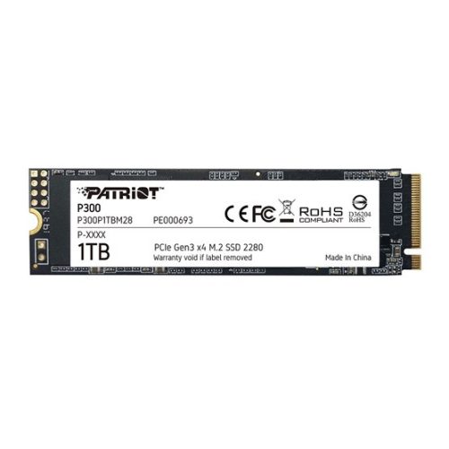 Patriot SSD Patriot 1TB P300 M.2 2280 PCIe NVMe