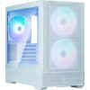 Zalman P30 AIR táp nélküli ablakos MT Mini Tower számítógépház fehér
