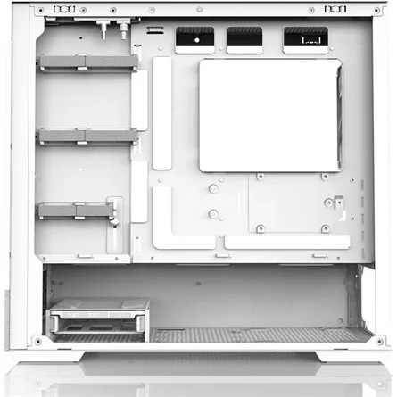Zalman P30 AIR táp nélküli ablakos MT Mini Tower számítógépház fehér