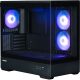 Zalman P30 fekete (táp nélküli) ablakos mATX ház