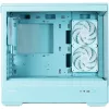Zalman P30 MINT V2 táp nélküli ablakos MT Mini Tower számítógépház zöld