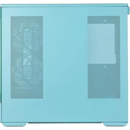 Zalman P30 MINT V2 táp nélküli ablakos MT Mini Tower számítógépház zöld