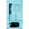 Zalman P30 MINT V2 táp nélküli ablakos MT Mini Tower számítógépház zöld