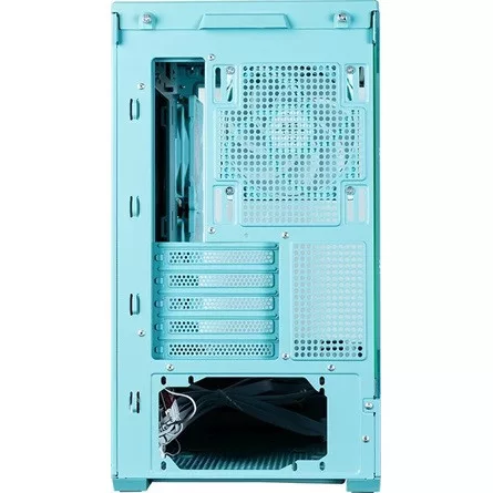 Zalman P30 MINT V2 táp nélküli ablakos MT Mini Tower számítógépház zöld