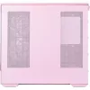 Zalman P30 PINK V2 táp nélküli ablakos MT Mini Tower számítógépház rózsaszín