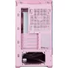 Zalman P30 PINK V2 táp nélküli ablakos MT Mini Tower számítógépház rózsaszín