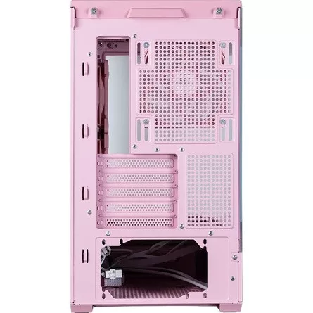 Zalman P30 PINK V2 táp nélküli ablakos MT Mini Tower számítógépház rózsaszín