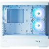 Zalman P30 WHITE táp nélküli ablakos MT Mini Tower számítógépház fehér