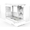 Zalman P30 WHITE táp nélküli ablakos MT Mini Tower számítógépház fehér