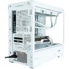 Zalman P30 WHITE táp nélküli ablakos MT Mini Tower számítógépház fehér