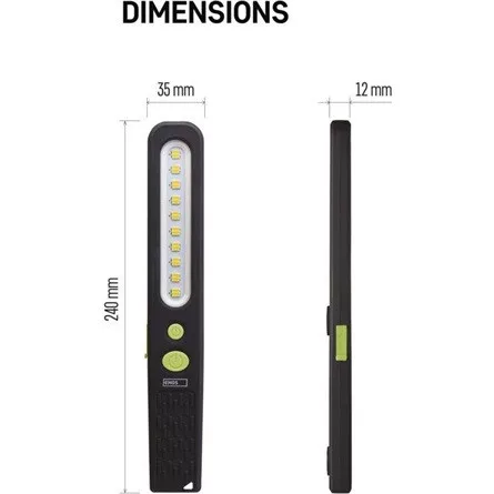Emos P4538 SMD LED + LED 700lm akkumulátoros lámpa
