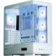 Zalman P50 DS táp nélküli ablakos Mid Tower számítógépház fehér