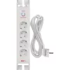 EMOS P54212 2m 900J SCHUKO 4 csatlakozós túlfeszültség védett elosztó