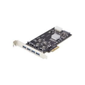 StarTech 4-PORT USB-A PCIE CARD 5GBPS .