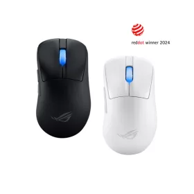   ASUS PER ASUS Vezetékes / Vezeték Nélküli egér ROG KERIS II ACE USB Optikai, Fehér 42000DPI