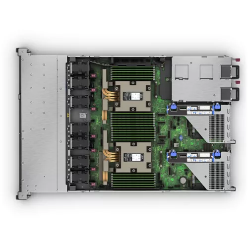HP TSG SRV HPE rack szerver ProLiant DL365 Gen11, EPYC 24C 9224 2.5GHz, 2x32GB, 2x480GB SSD, 8SFF, MR408i-o, 2x1000W