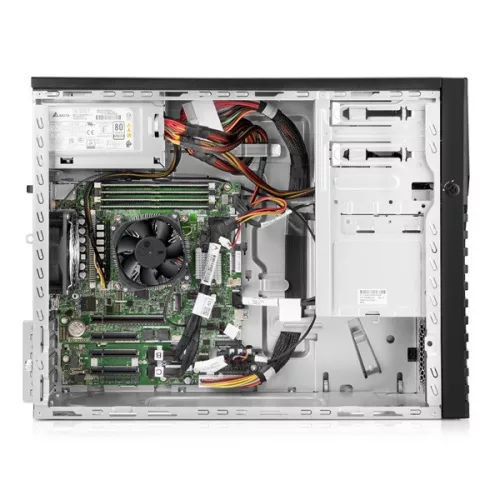 HP TSG SRV HPE torony szerver ProLiant ML30 Gen11, Xeon 6C E-2436 2.90GHz, 1x32GB, 2x480GB SSD 8SFF, MR216i-p, 2x800W
