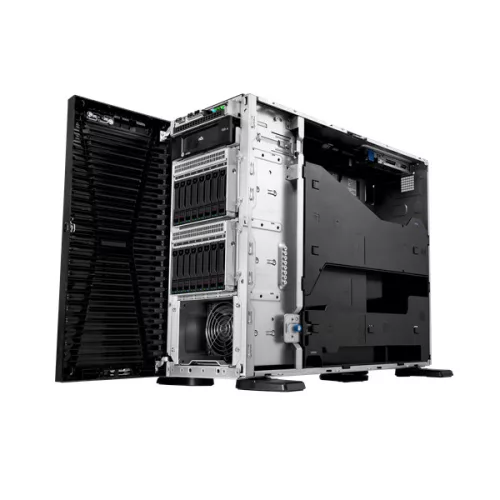 HP TSG SRV HPE torony szerver ProLiant ML110 Gen11, Xeon-S 12C 4510 2.40GHz, 2x32GB, no HDD, 8SFF, MR408i-o, 2x1000W
